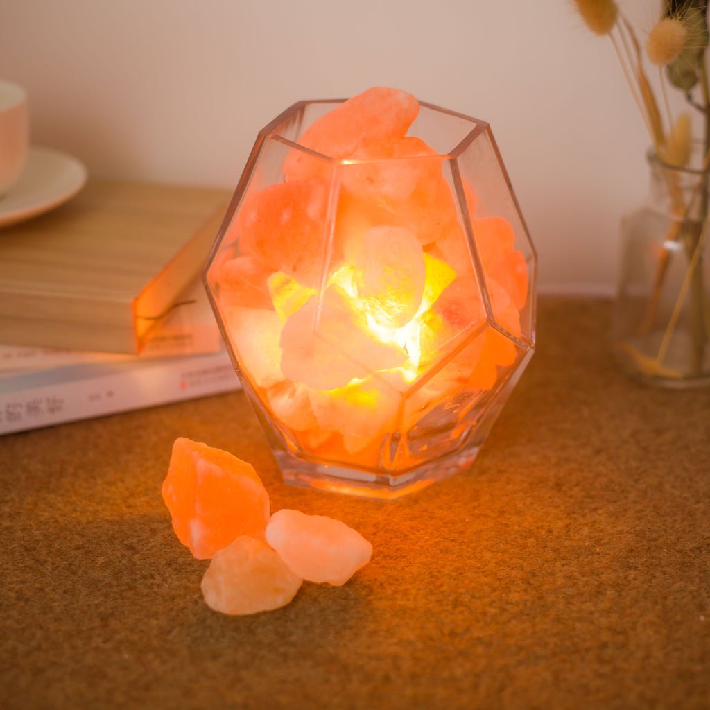 Himalayan crystal salt lamp - Homemade Tomato