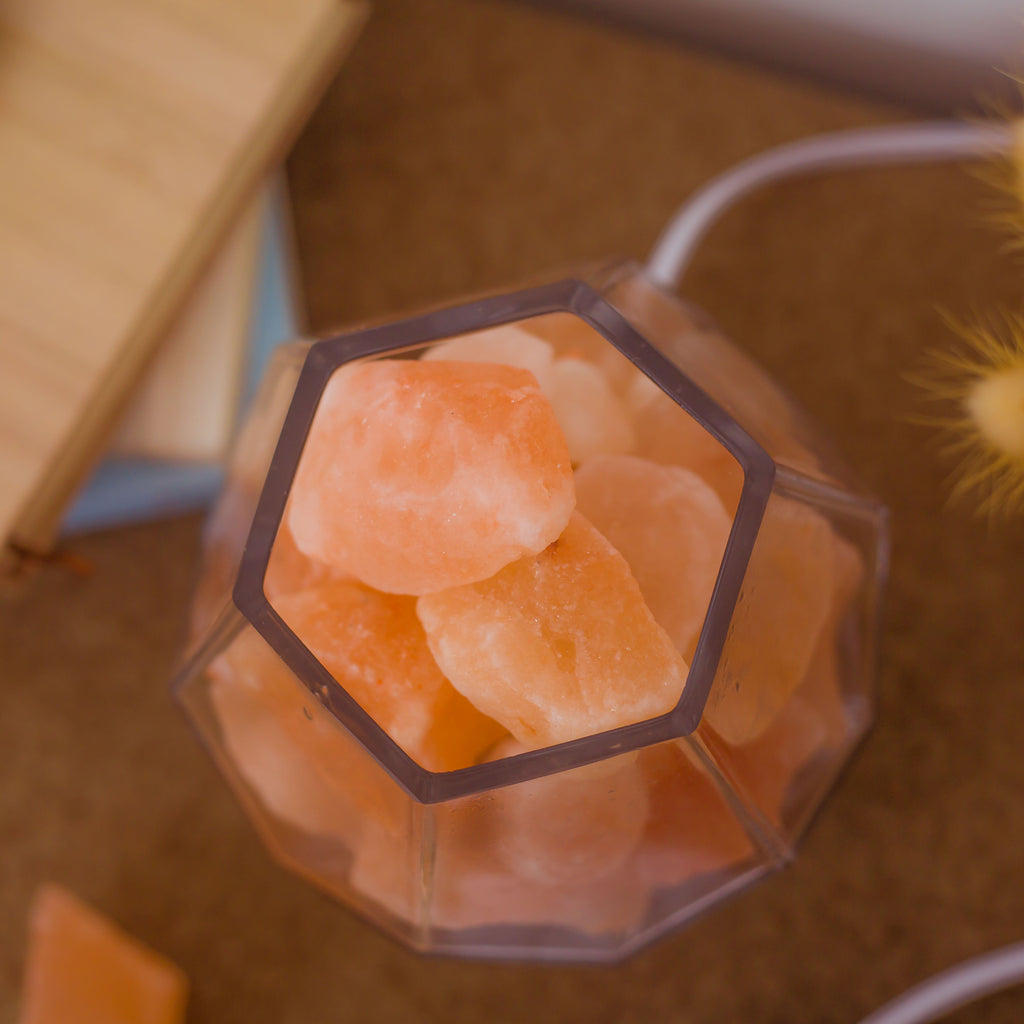 Himalayan crystal salt lamp - Homemade Tomato