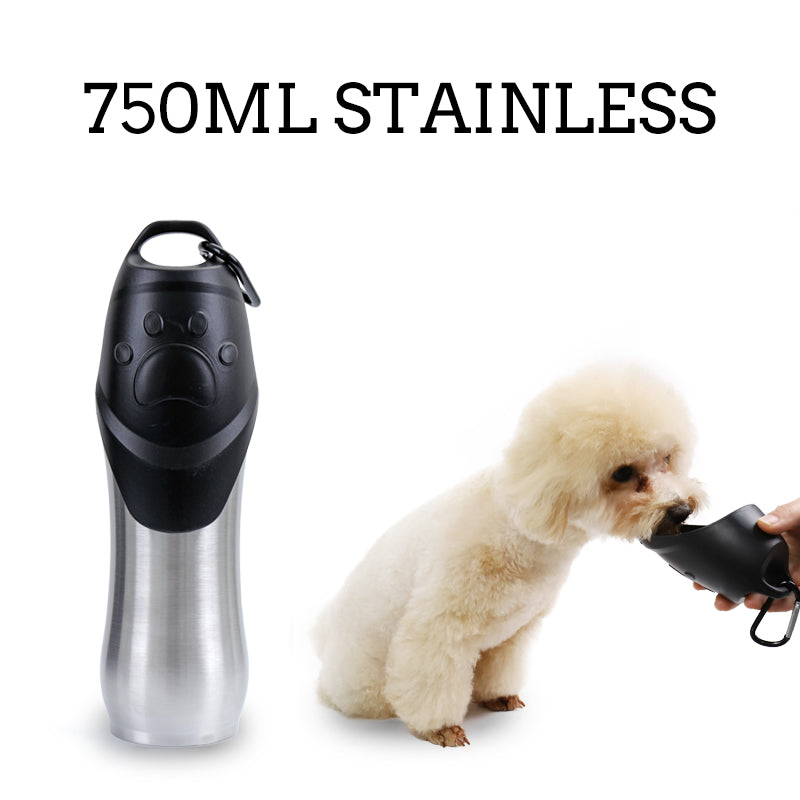 Stainless Steel Pets Drinking Water Bottle - Homemade Tomato