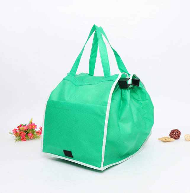 Eco-Friendly Foldable Reusable Shop Handbag - Homemade Tomato