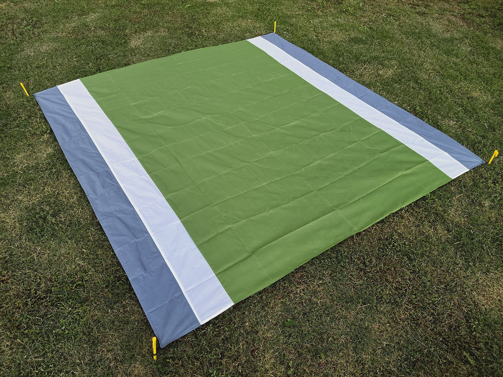 Outdoor Camping Waterproof Beach Mat Portable Foldable Polyester Picnic Mat New Model - Homemade Tomato