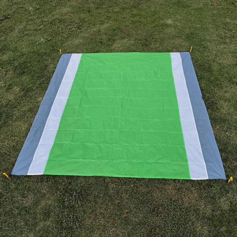 Outdoor Camping Waterproof Beach Mat Portable Foldable Polyester Picnic Mat New Model - Homemade Tomato