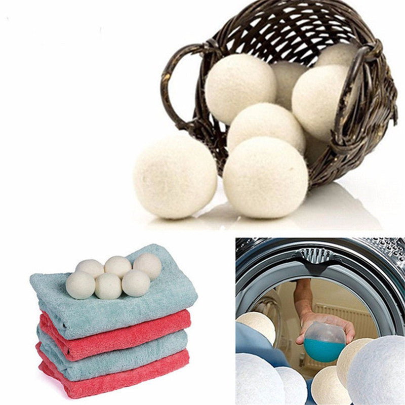 Reusable Organic Wool Dryer Balls - Homemade Tomato