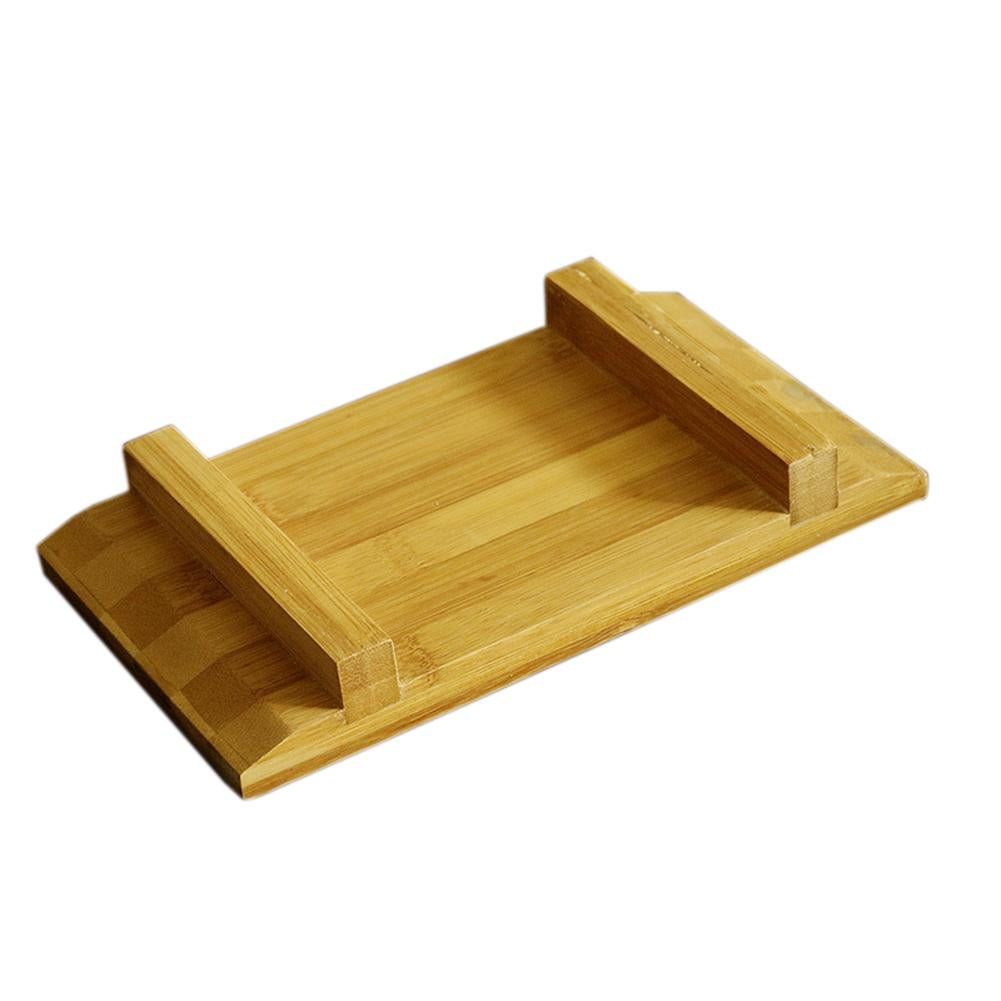 Bamboo Sushi Plate Rectangular Sushi Platform Cooking Sashimi Japanese And Korean Cuisine Japanese Tableware Serving Geta Plate - Homemade Tomato