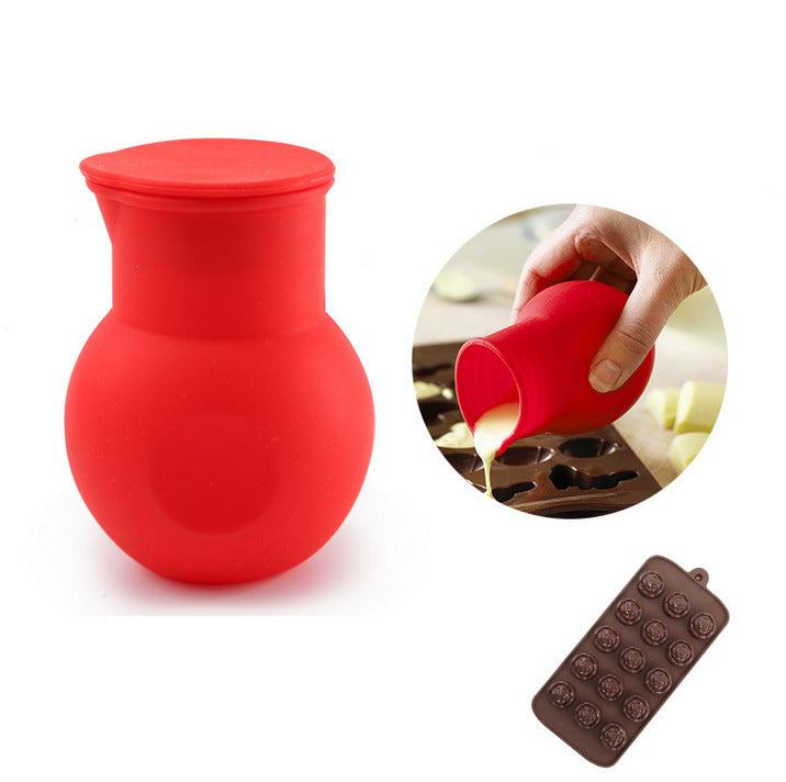 Eco-friendly Silicone Chocolate Tins Cake Baking Molds - Homemade Tomato